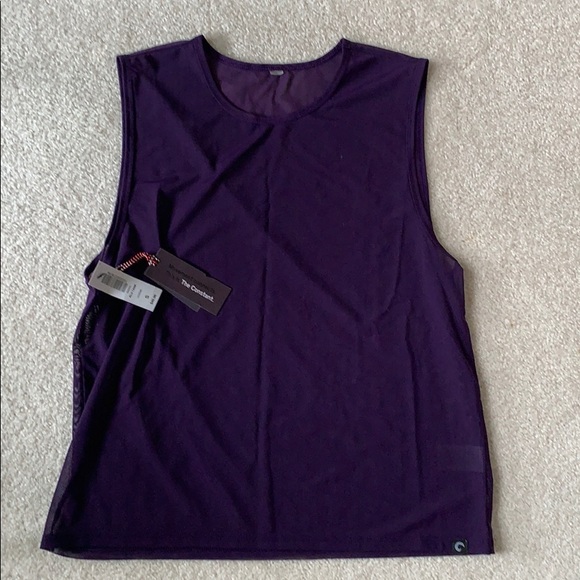 Aritzia purple sheer Alu tank - Picture 1 of 2